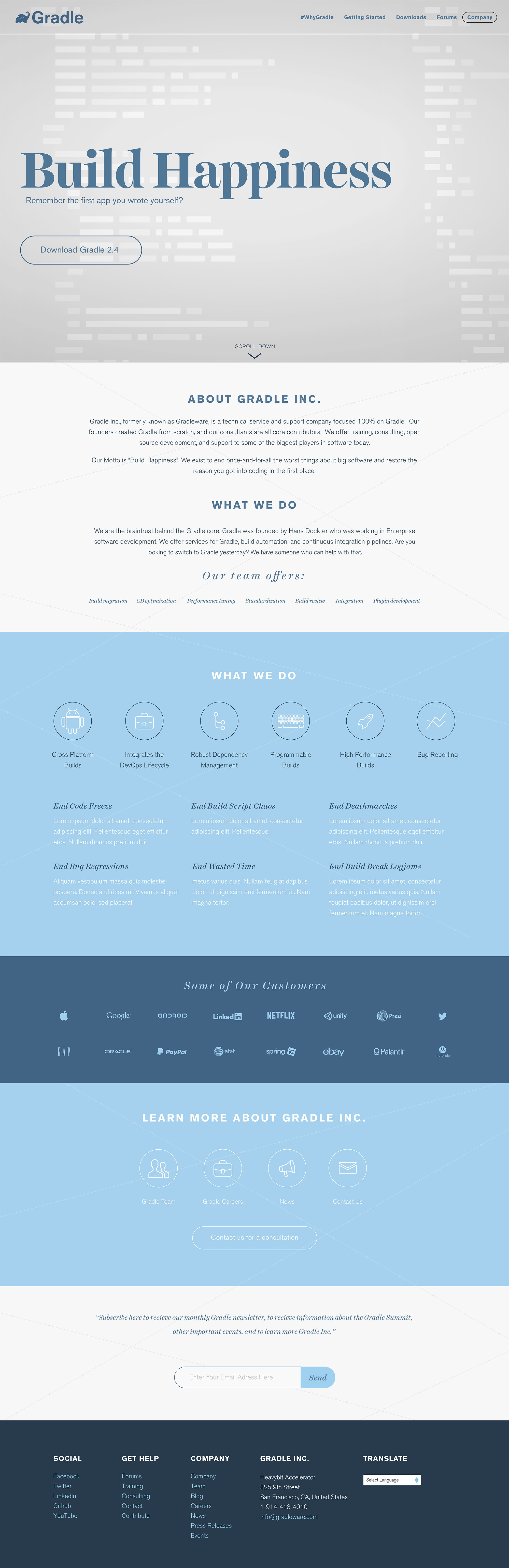 Gradle inc