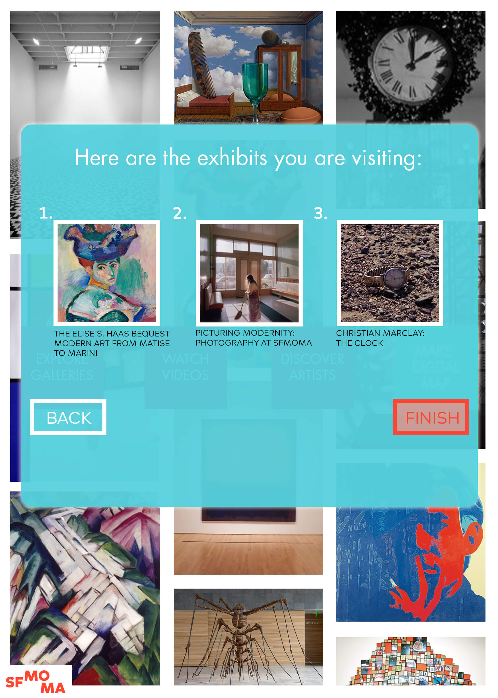 SFMoMA Museum Kiosk