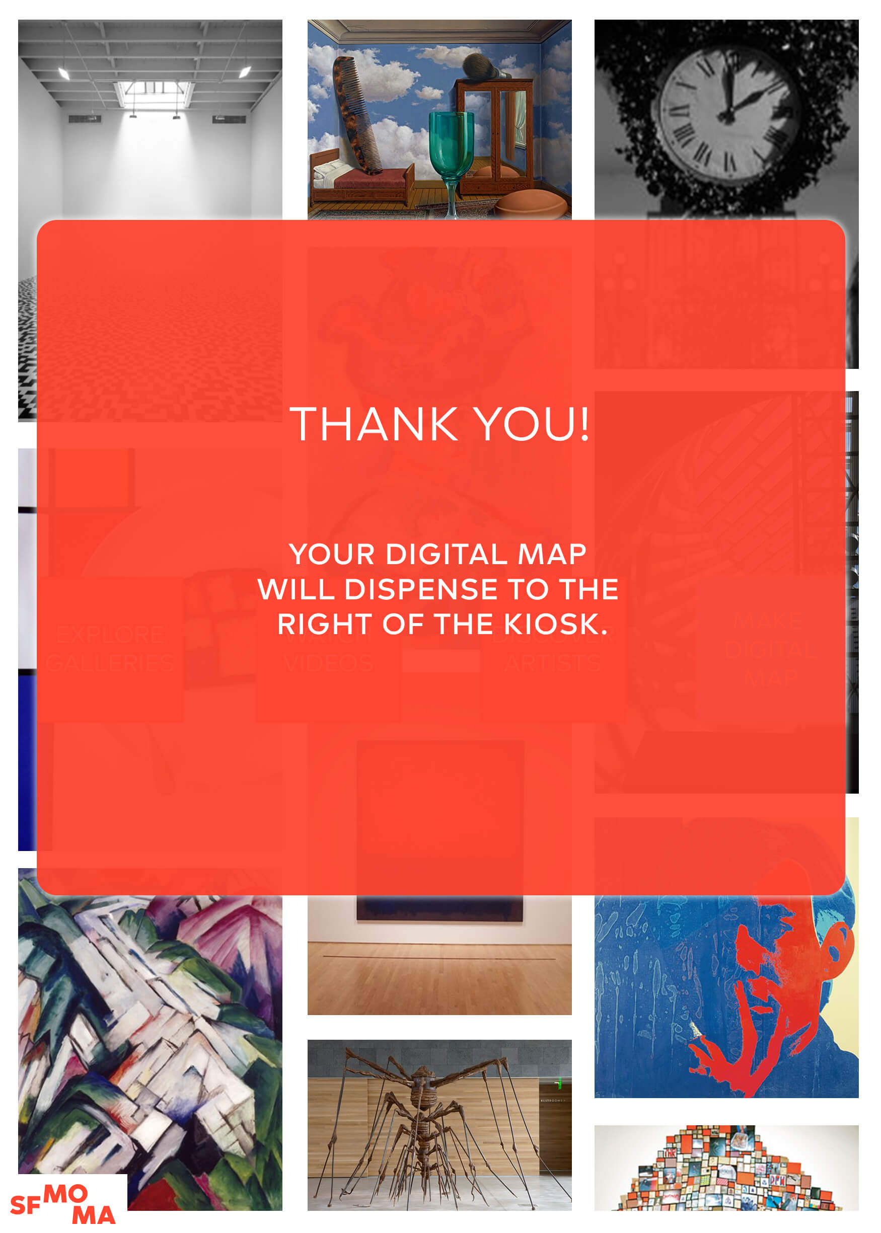 SFMoMA Museum Kiosk